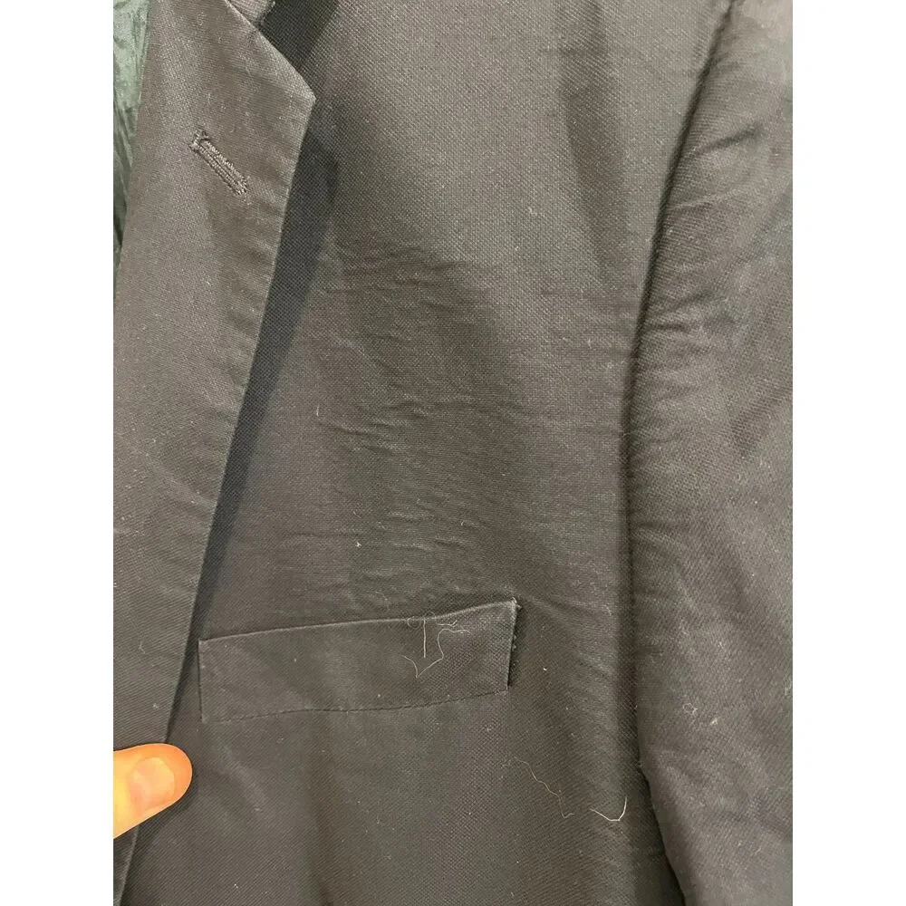 J. Crew Blue Thompson 2 Button Blazer Sports Coat Jacket   Mens Size 42L